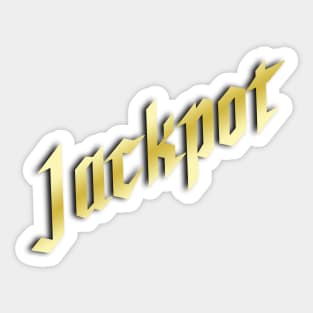 Jackpot Sticker